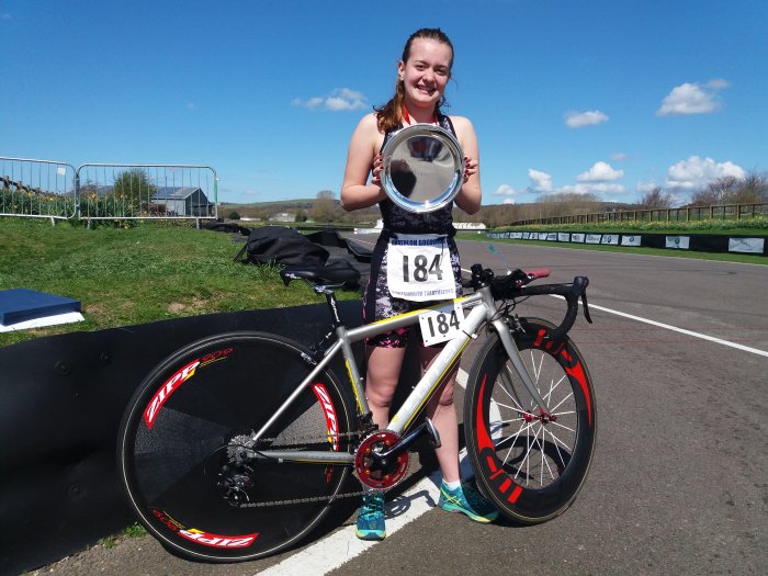 Emily Chambers Continues Her Duathlon Success at the Portsmouth Spring Duathlon
